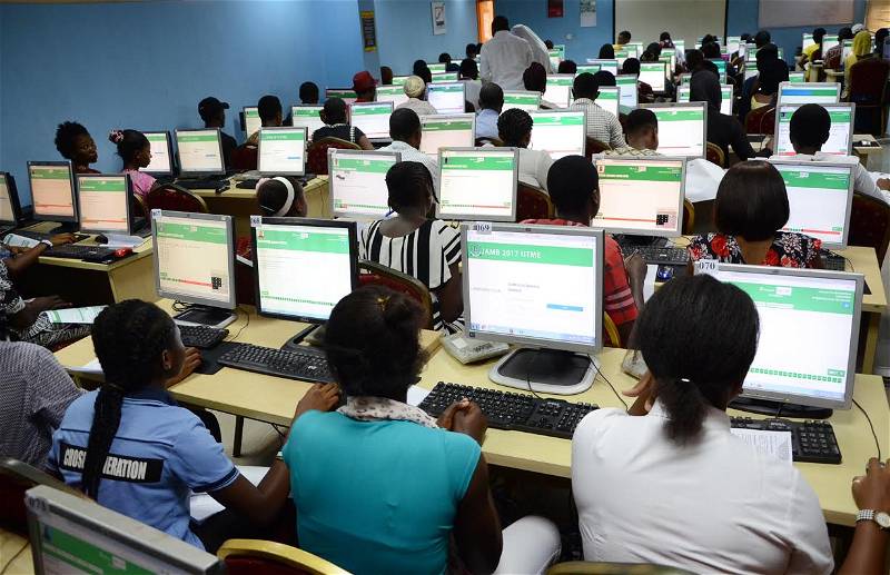 Father arrested while writing JAMB for son