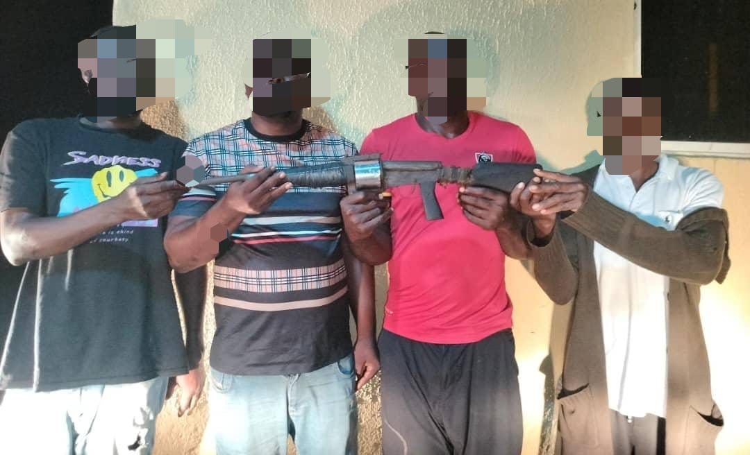 Police arrest 4 gun manufacturers who supply armed robbers and kidnappers arms