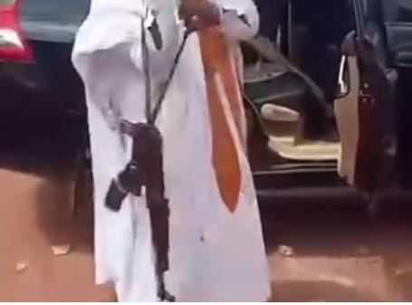 Viral video: I committed no offence by carrying an AK-47 into a public function, retired DIG insists