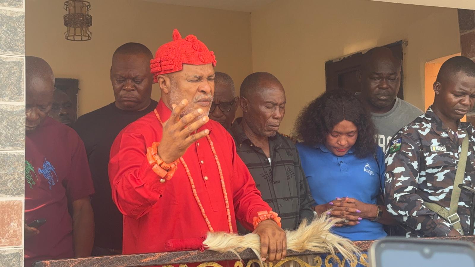 Aboh Kingdom: Obi Oputa III leads Peace Walk to usher In peace