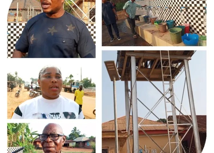 Ned Nwoko provides potable water to Delta North communities