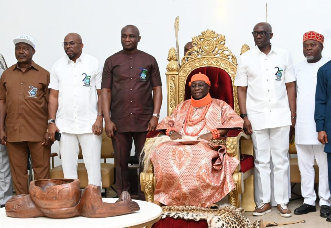 You have transformed the lives of many Youths in Niger Delta region through the Foreign Postgraduate Scholarship Programme, Asagba of Asaba thumbs up for NDDC