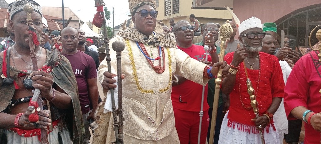 70th birthday anniversary of Asagba of Asaba turns sour as Odogwu of Asaba, Obi Nwanze Oduah suddenly collapses, dies at the reception ground
